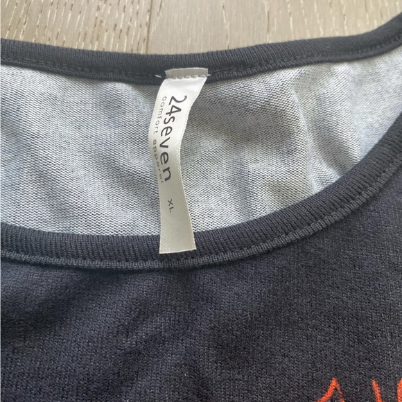 24seven black and orange tunic top - Picture 2 of 5